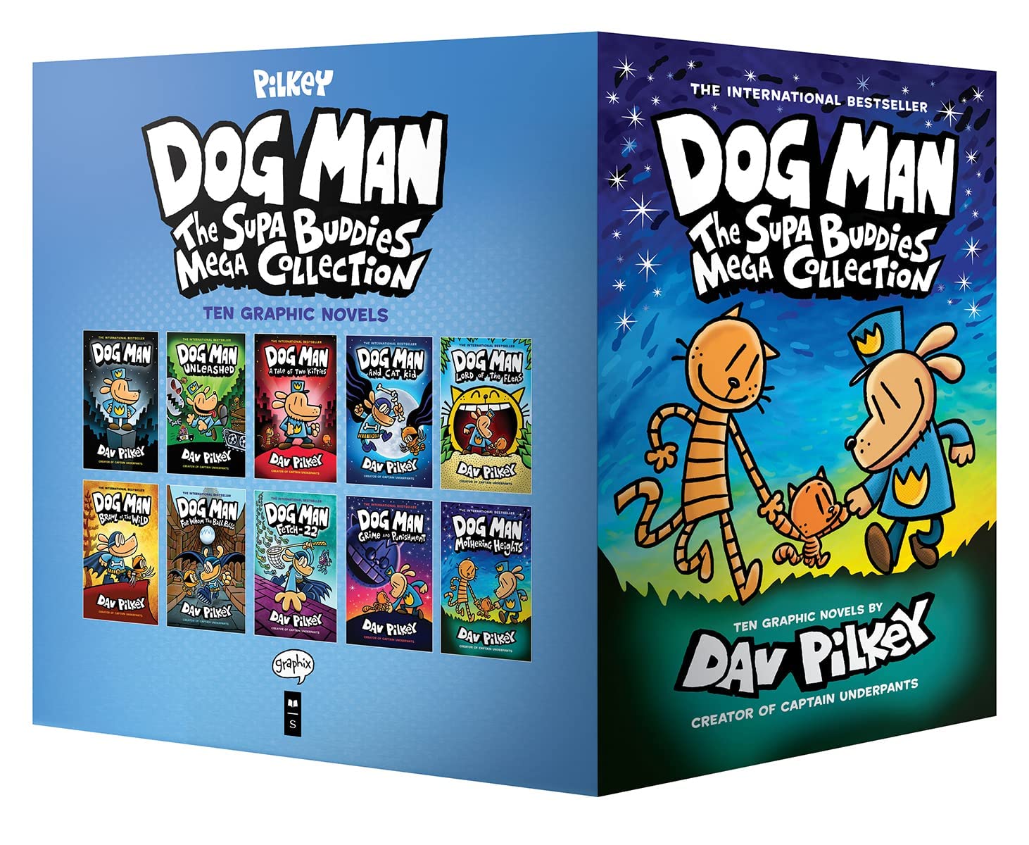 Dog Man 4: Dog Man and Cat Kid: from The Creator of Captain Underpants