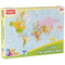 9421000 PLAY AND LEARN WORLD MAP PUZZLE 105 PCS - Odyssey Online Store
