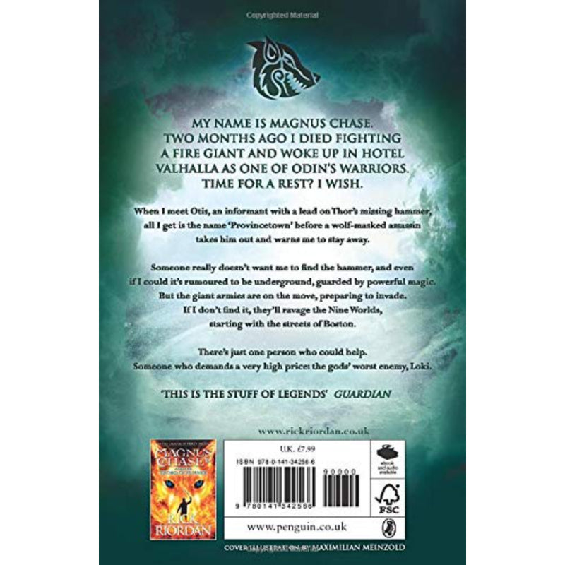 BOOK:2 MAGNUS CHASE AND THE HAMMER OF THOR