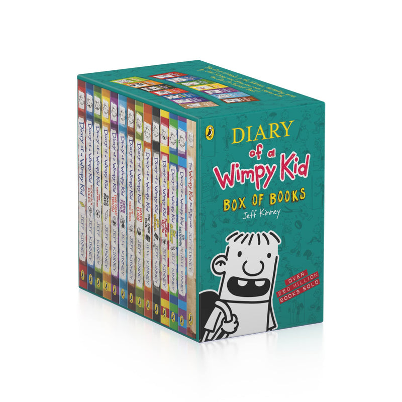 DIARY OF A WIMPY KID BOX SET (14 BOOKS)