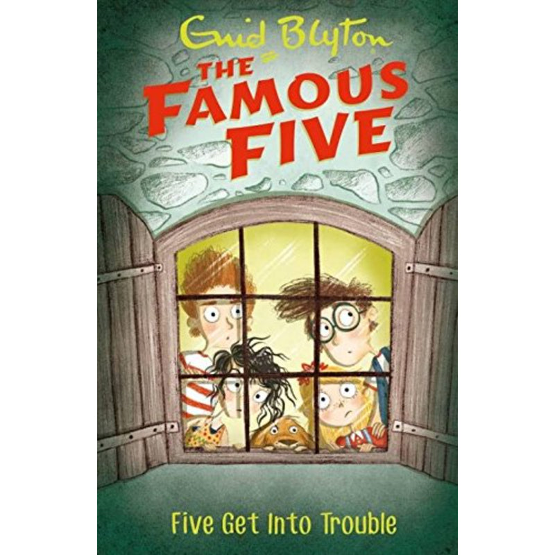 BOOK 8 : FAMOUS FIVE - FIVE GET INTO TROUBLE