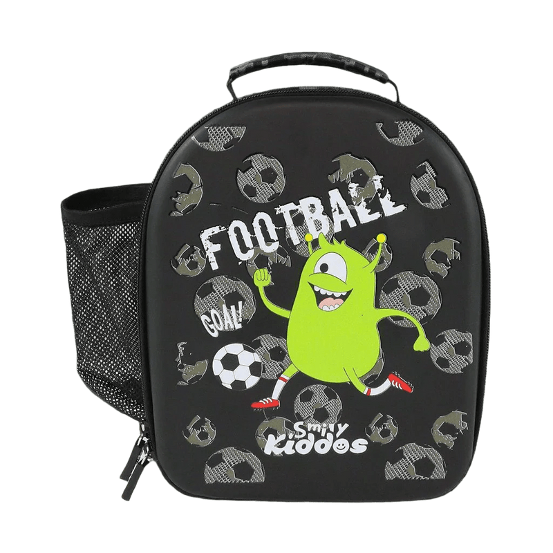 SMILY KIDDOS PRESCHOOL BAG ALIEN THEME BLACK 10 INCHES - Odyssey Online Store