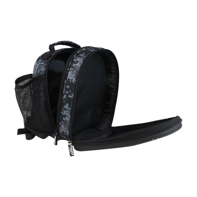 SMILY KIDDOS PRESCHOOL BAG ALIEN THEME BLACK 10 INCHES - Odyssey Online Store