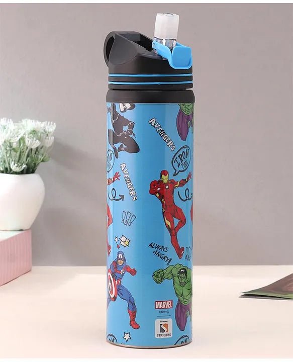AVENGERS WATER BOTTLE STEEL 700ML (SB) - Odyssey Online Store