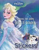 DISNEY FROZEN COOLING THE SNOW COPY AND COLOUR