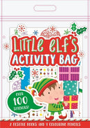 LITTLE ELF'S ACTIVITY BAG OVER 100 STICKERS 2 BOOKS AND 4 PENCILS - Odyssey Online Store