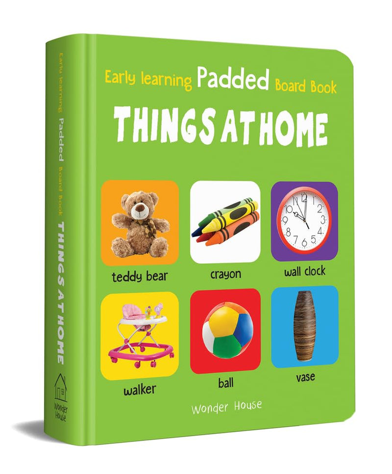 EARLY LEARNING PADDED BOOK OF THINGS AT HOME