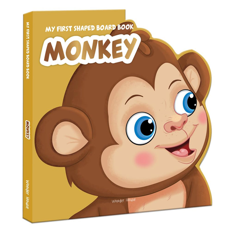 MY FIRST SHAPED BOARD BOOK MONKEY