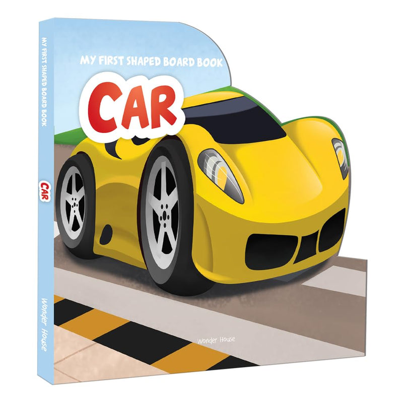 MY FIRST SHAPED BOARD BOOK FOR CHILDREN TRANSPORT CAR