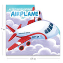 MY FIRST SHAPED BOARD BOOK FOR CHILDREN TRANSPORT AIRPLANE