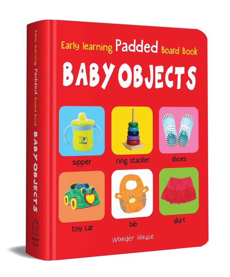 EARLY LEARNING PADDED BOOK OF BABY OBJECTS