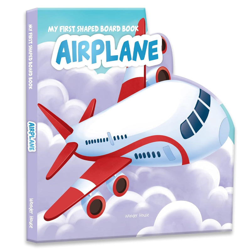 MY FIRST SHAPED BOARD BOOK FOR CHILDREN TRANSPORT AIRPLANE
