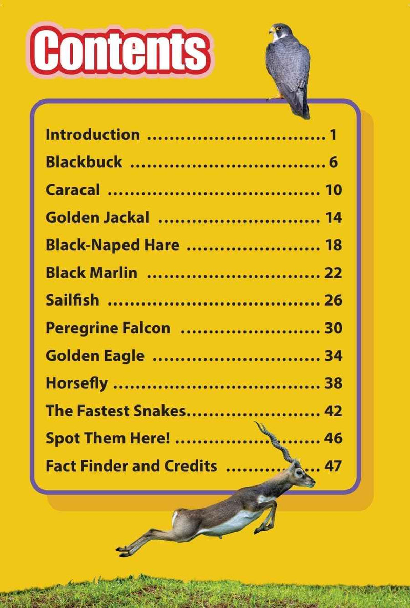 INDIAS FASTEST ANIMALS