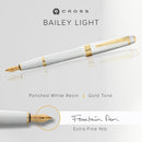 3502WG NEW BAILEY LIGHT CORAL F/P W FINE NIB