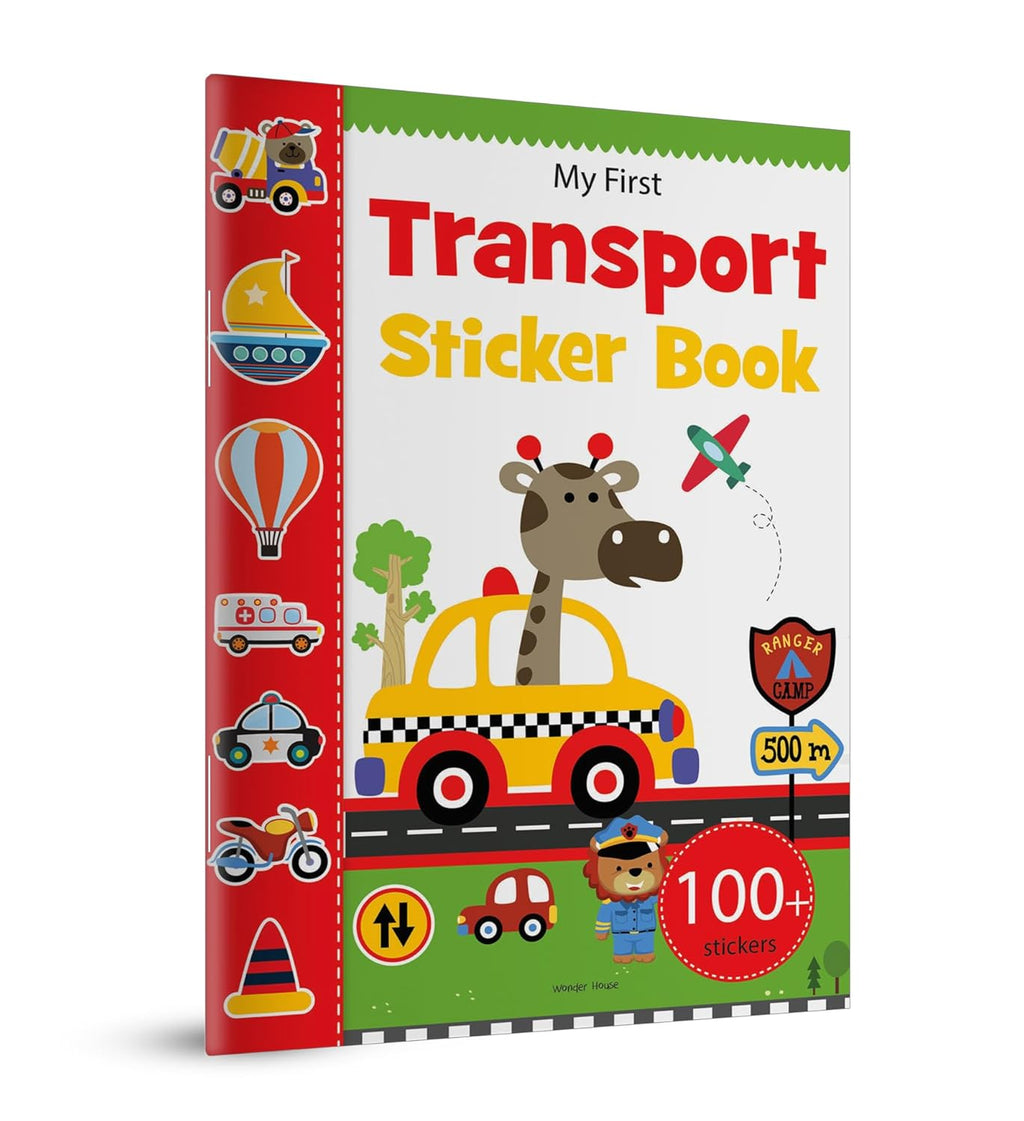 MY FIRST TRANSPORT STICKER BOOK EXCITING STICKER B – Odyssey Online Store