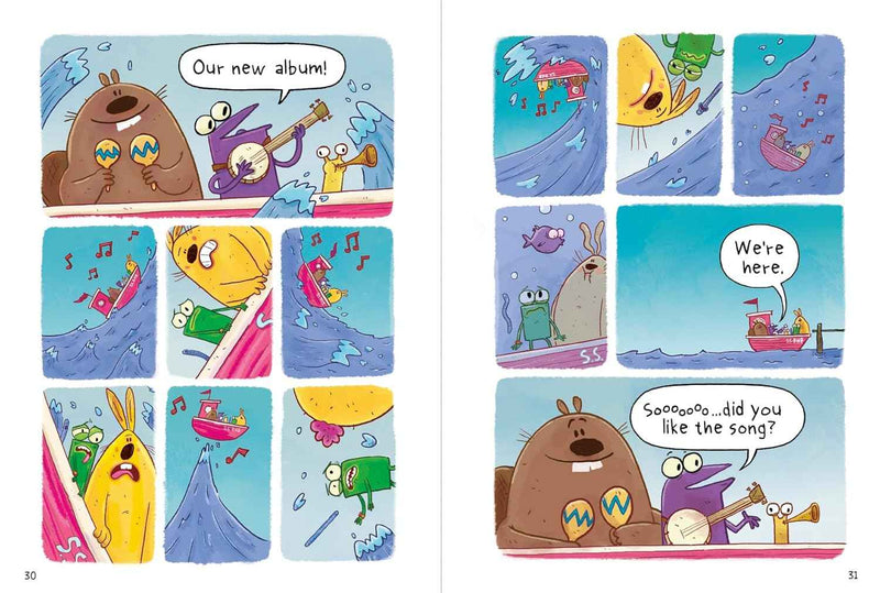 BLUE BARRY AND PANCAKES