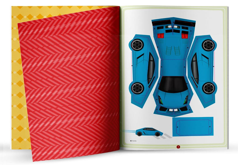 MAKE YOUR OWN PAPER FIGURE CITY CARS