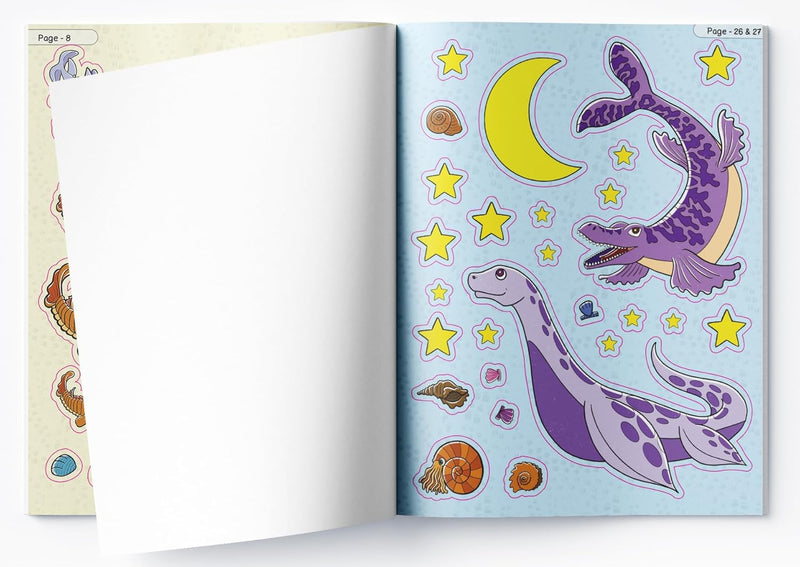 JURASSIC JOYRIDE DINOSAUR STICKER