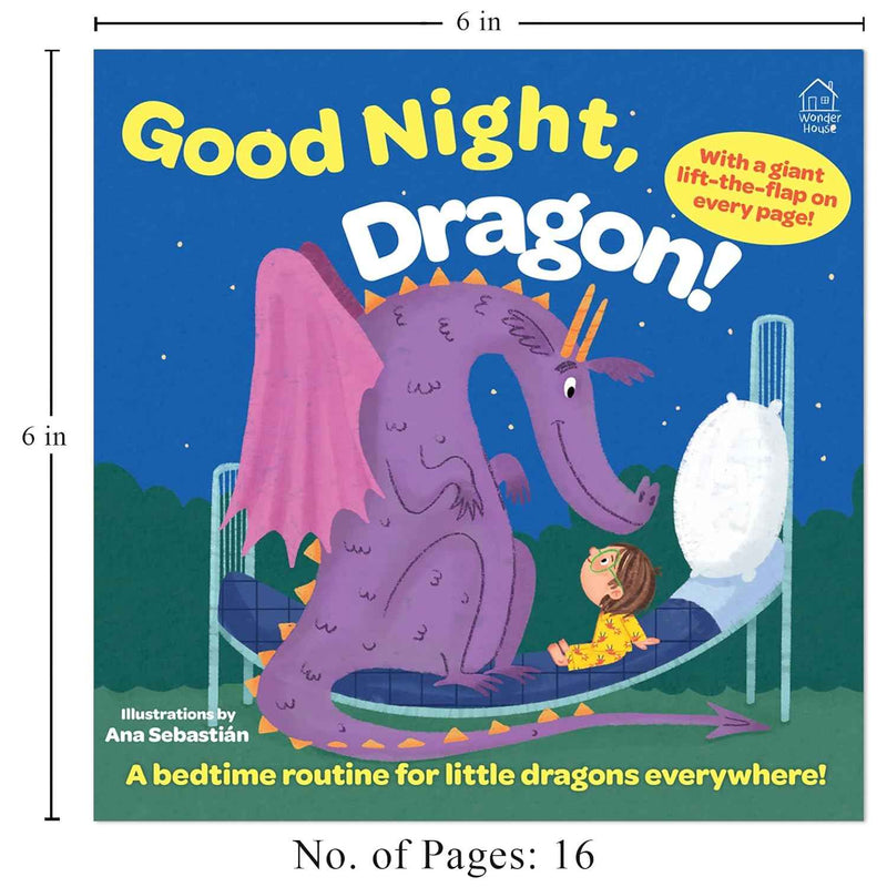 SLEEP TIGHT DRAGON LIFT THE FLAP