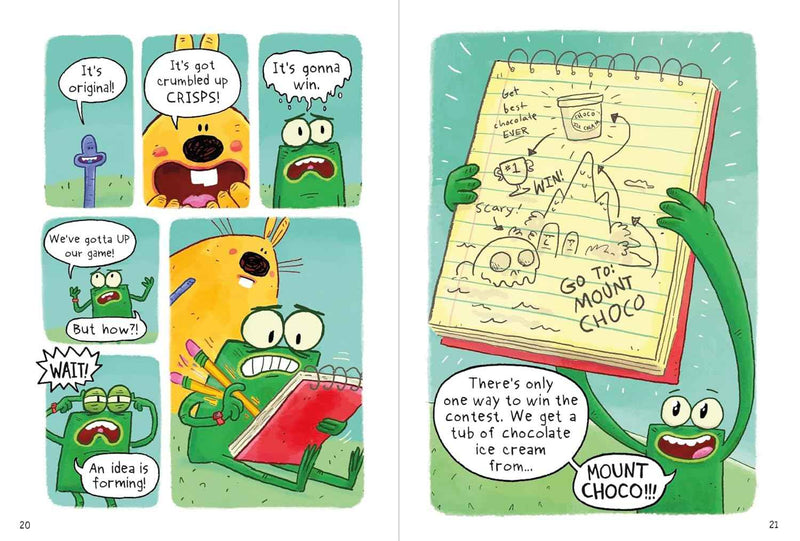 BLUE BARRY AND PANCAKES