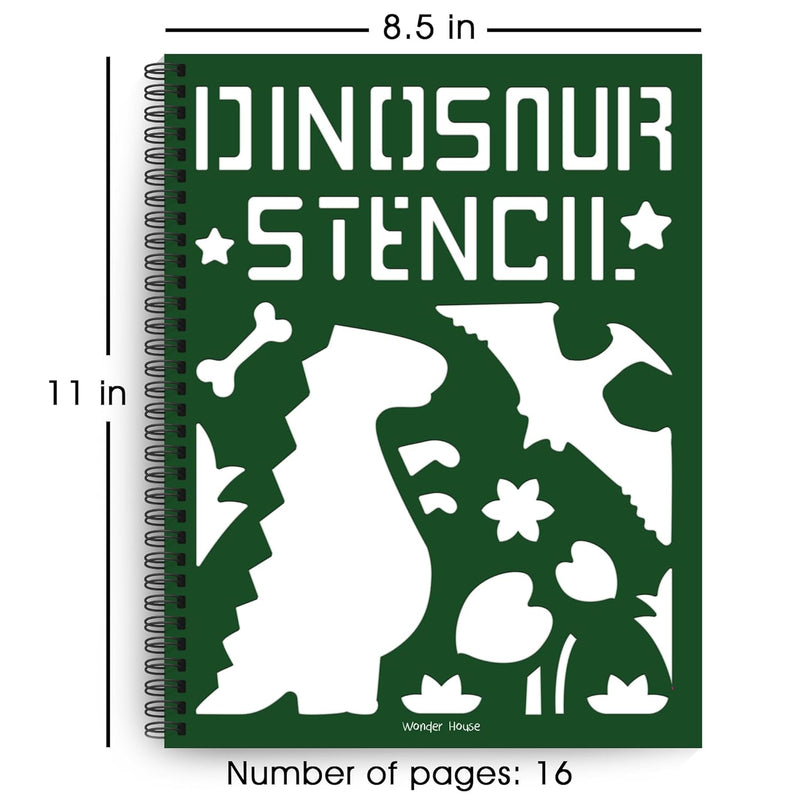 DINOSAUR STENCIL BOOK