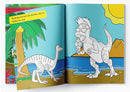 DINO SUPER DUDE STICKER COLORING BOOK FOR KIDS