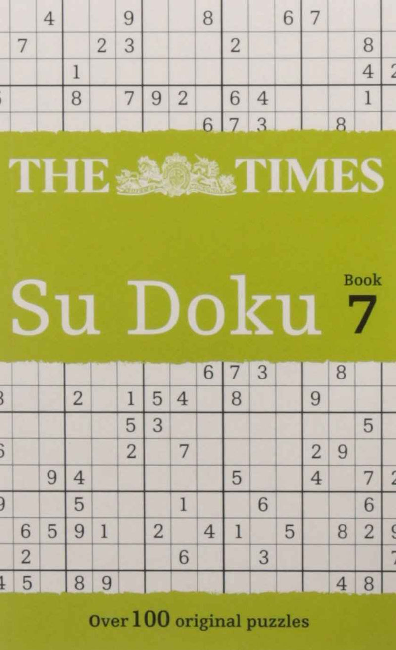 THE TIMES SUDOKU BOOK 7
