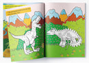 DINO SUPER DUDE STICKER COLORING BOOK FOR KIDS