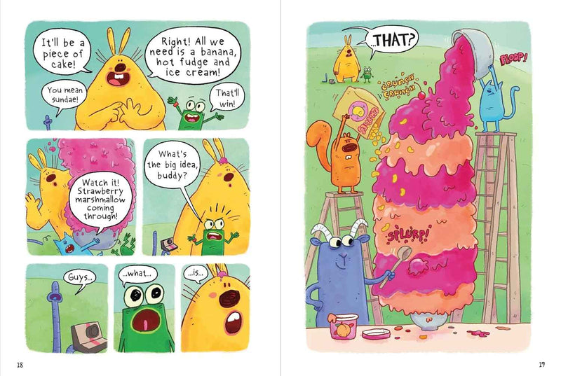 BLUE BARRY AND PANCAKES