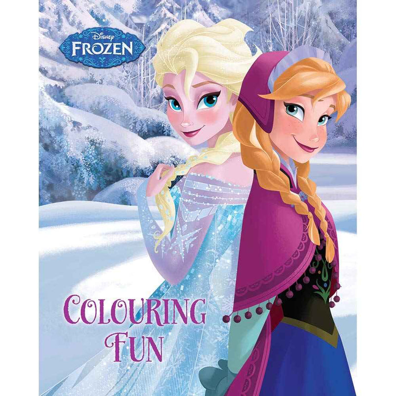 DISNEY FROZEN COLOURING FUN