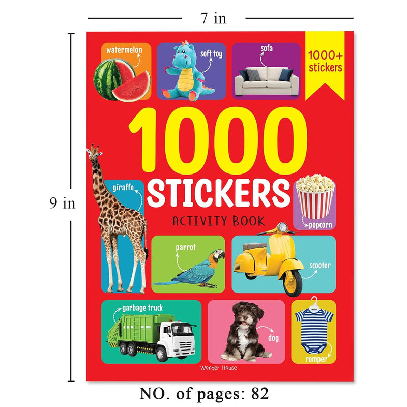 MY FIRST 1000 STICKERS ACTIVITY BOOK