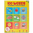 100 WORDS REUSABLE STICKER BOOK FOR CHILDREN - Odyssey Online Store