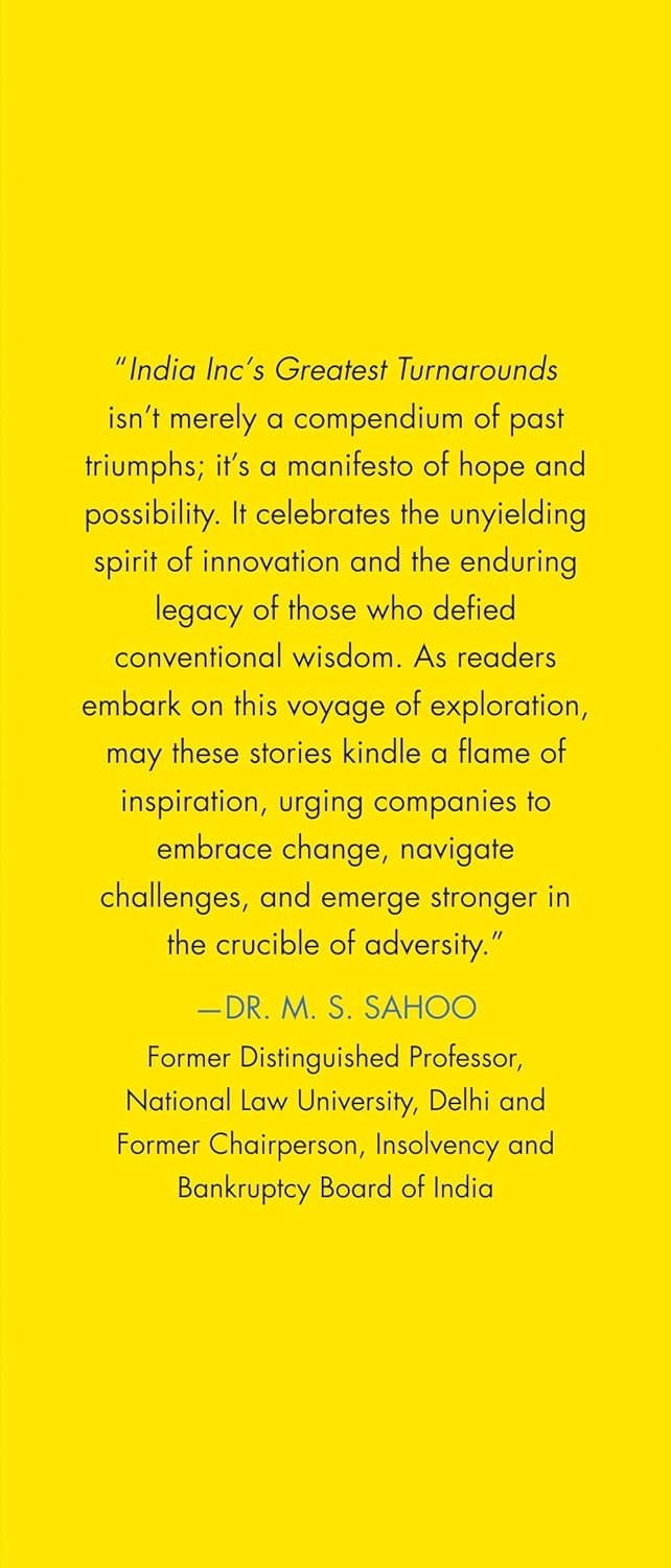 INDIA INC’S GREATEST TURNAROUNDS - Odyssey Online Store