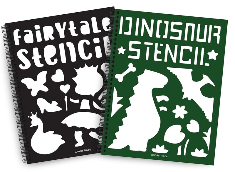 DINOSAUR STENCIL BOOK