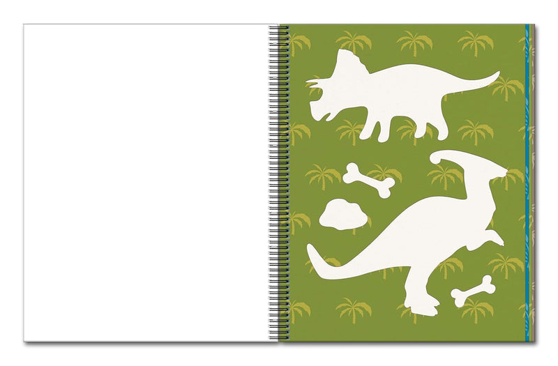 DINOSAUR STENCIL BOOK