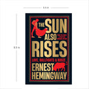 THE SUN ALSO RISES