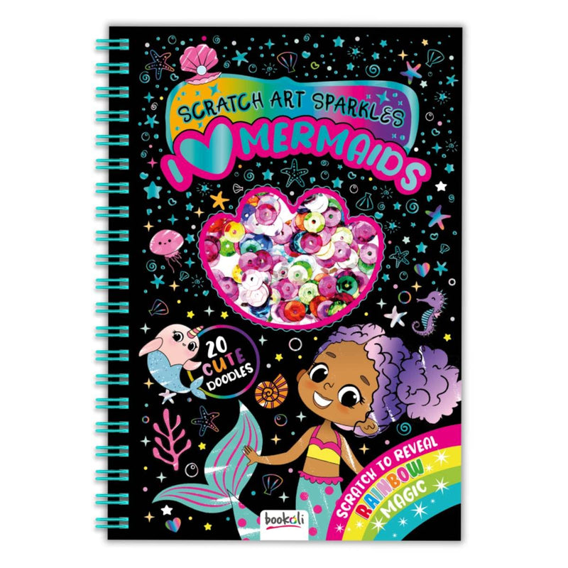 SCRATCH ART SPARKLES I LOVE MERMAIDS - Odyssey Online Store