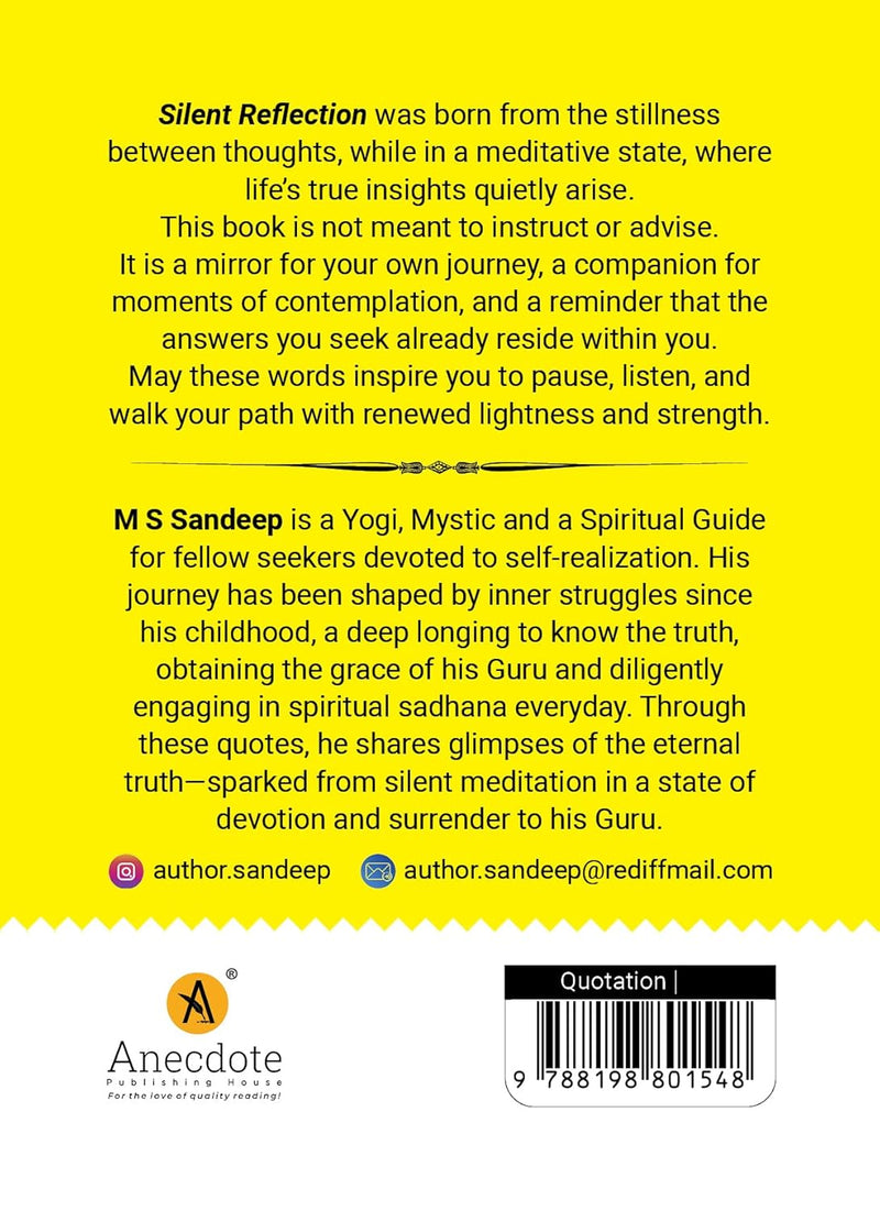 SILENT REFLECTION REFRESH YOUR MIND BETWEEN NOTIFICATIONS - Odyssey Online Store