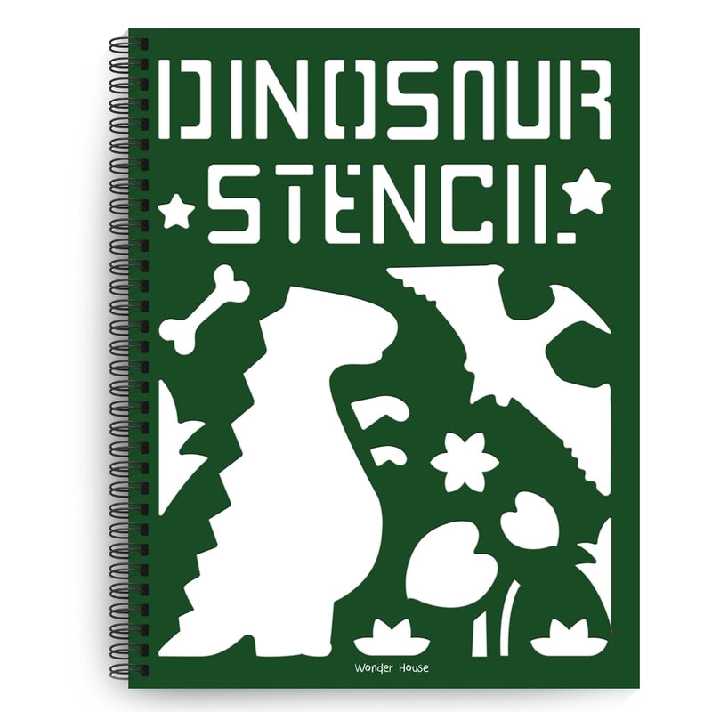 DINOSAUR STENCIL BOOK
