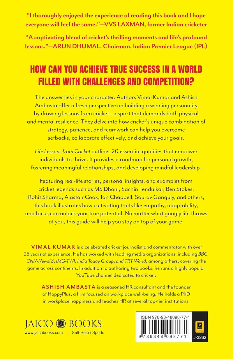 LIFE LESSONS FROM CRICKET - Odyssey Online Store