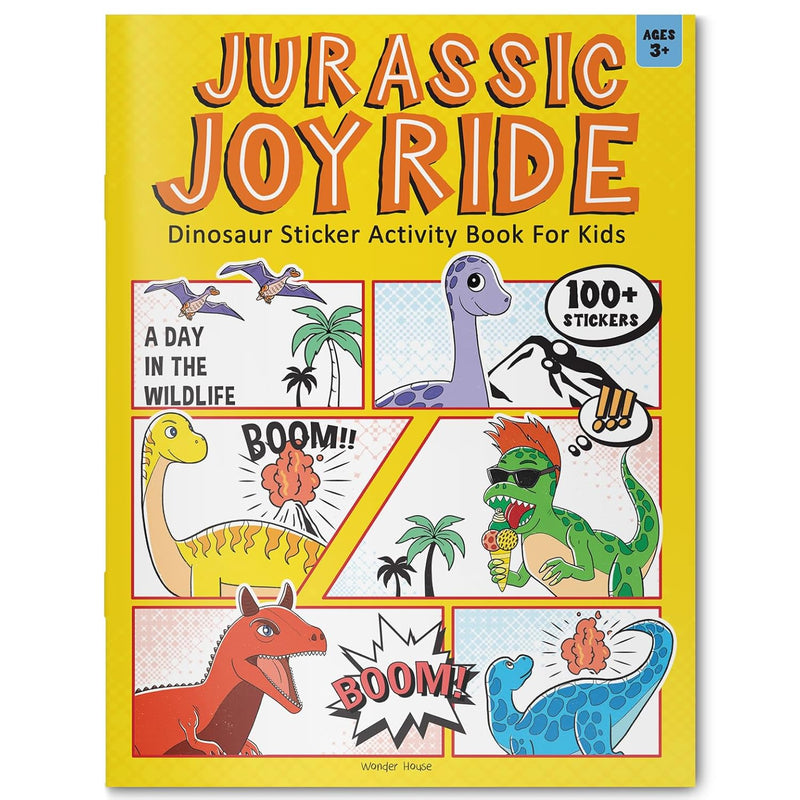 JURASSIC JOYRIDE DINOSAUR STICKER