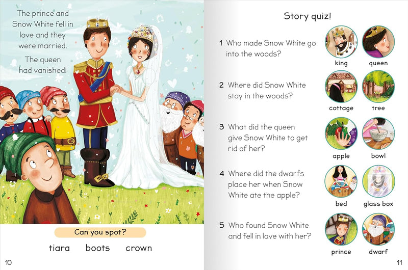 Reading with Fairytales Snow White and the Seven Dwarfs - Odyssey Online Store
