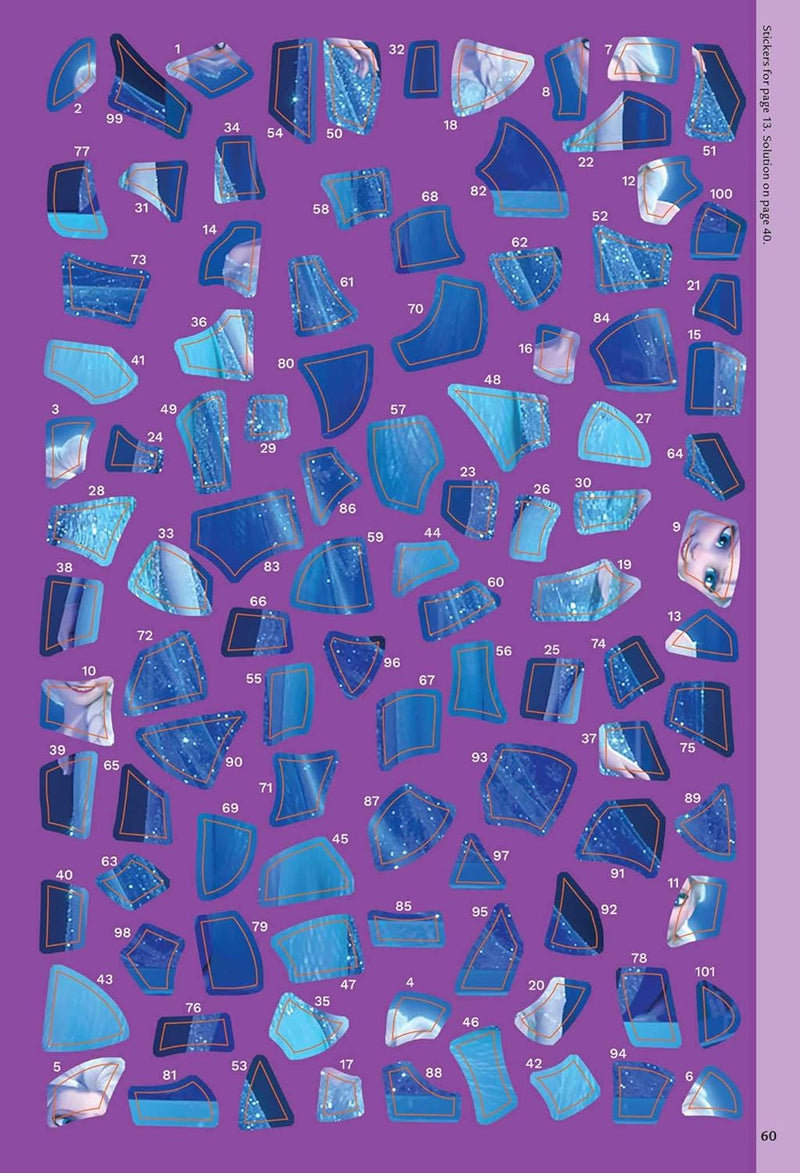 Disney Frozen II Sticker Art Puzzles - Odyssey Online Store