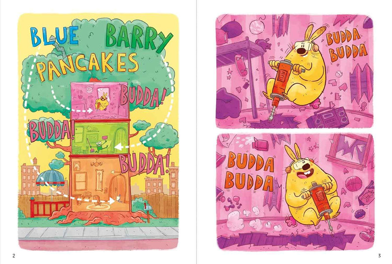 BLUE BARRY AND PANCAKES