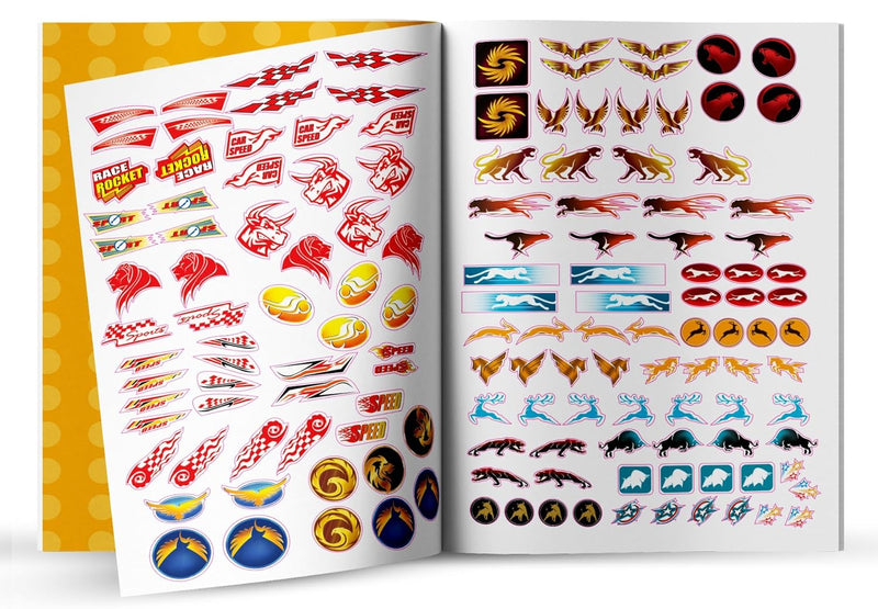 MAKE YOUR OWN PAPER FIGURE RACING CARS