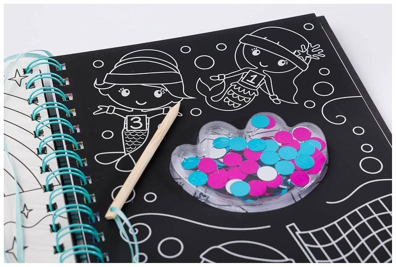 SCRATCH ART SPARKLES I LOVE MERMAIDS - Odyssey Online Store