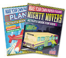 MAKE YOUR OWN PAPER FIGURE MIGHTY MOVERS