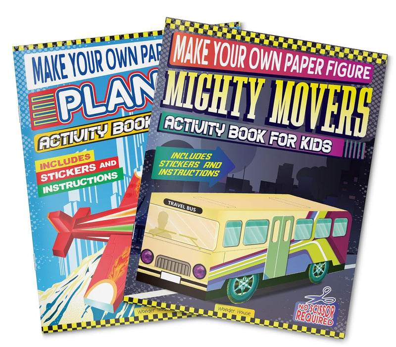MAKE YOUR OWN PAPER FIGURE MIGHTY MOVERS