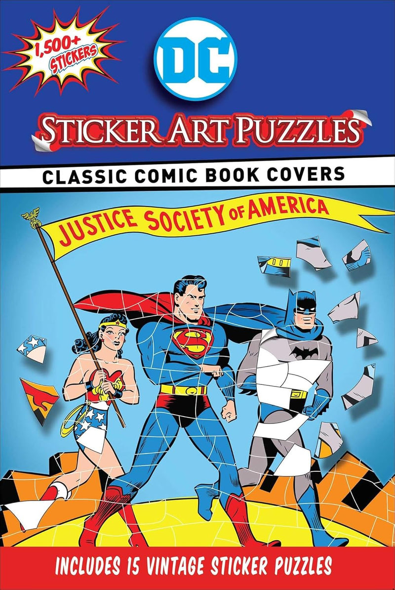 DC Classic Comic Book Covers: Sticker Art Puzzles - Odyssey Online Store