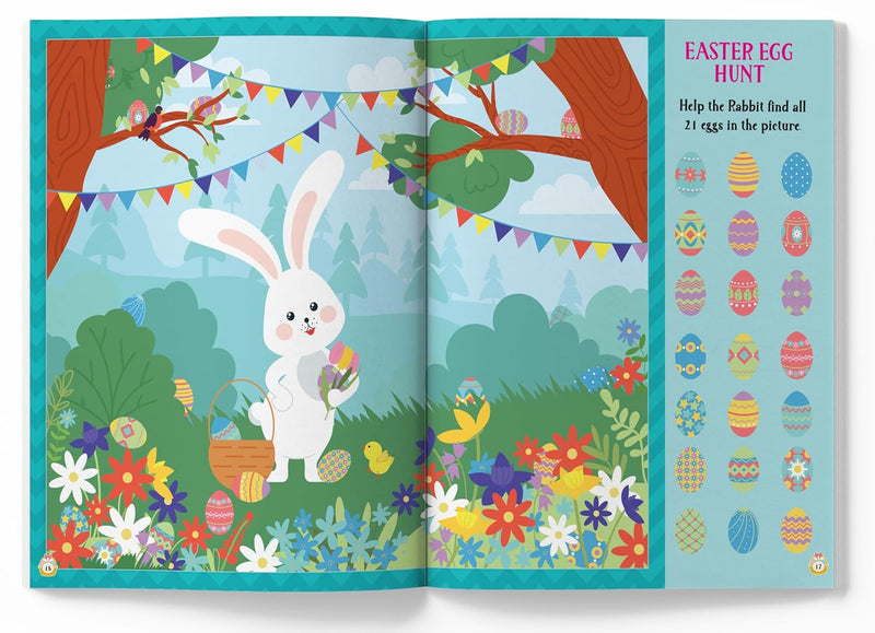 EASTER ACTIVITY BOOK FOR KIDS